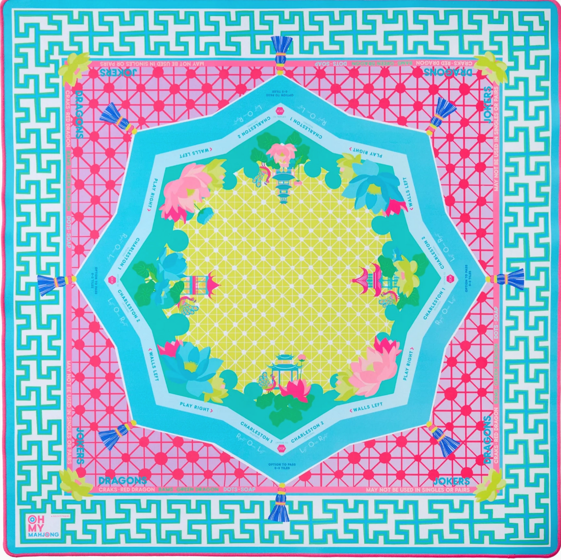 Zen Glow Mahjong Mat