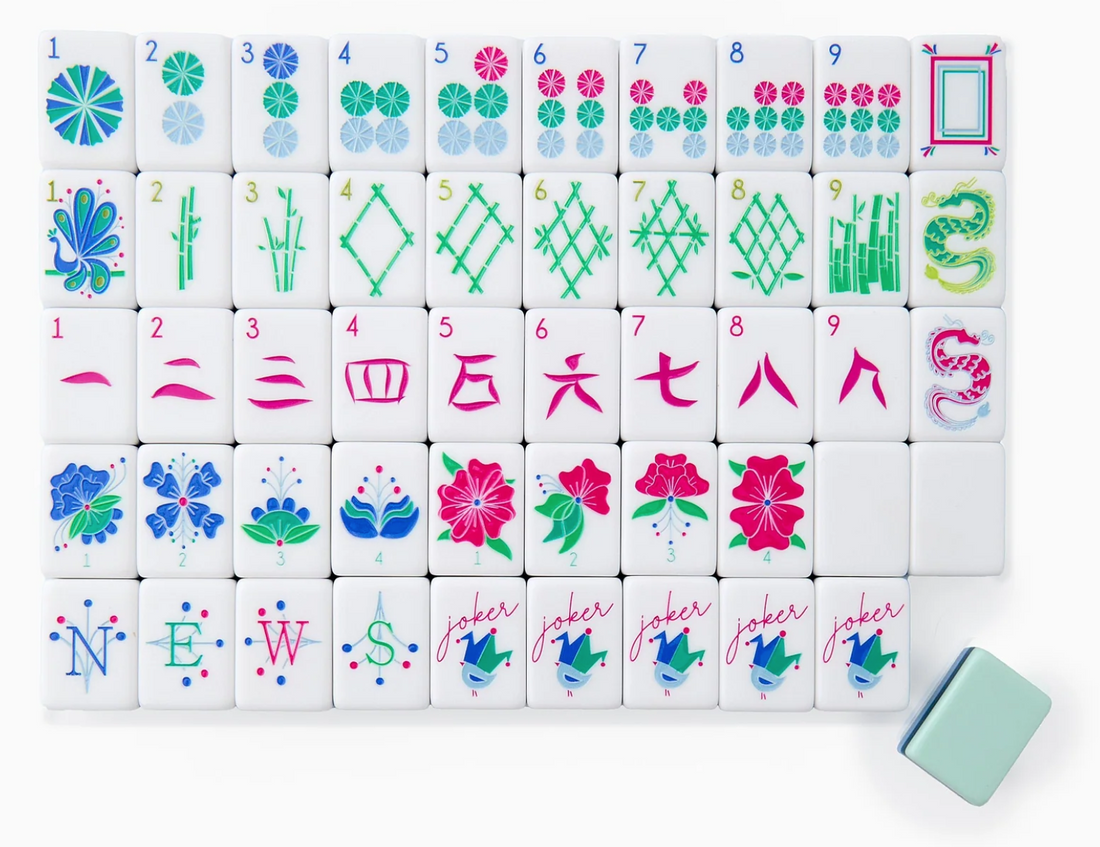 Birdie Mahjong Tiles - Oh My Mahjong