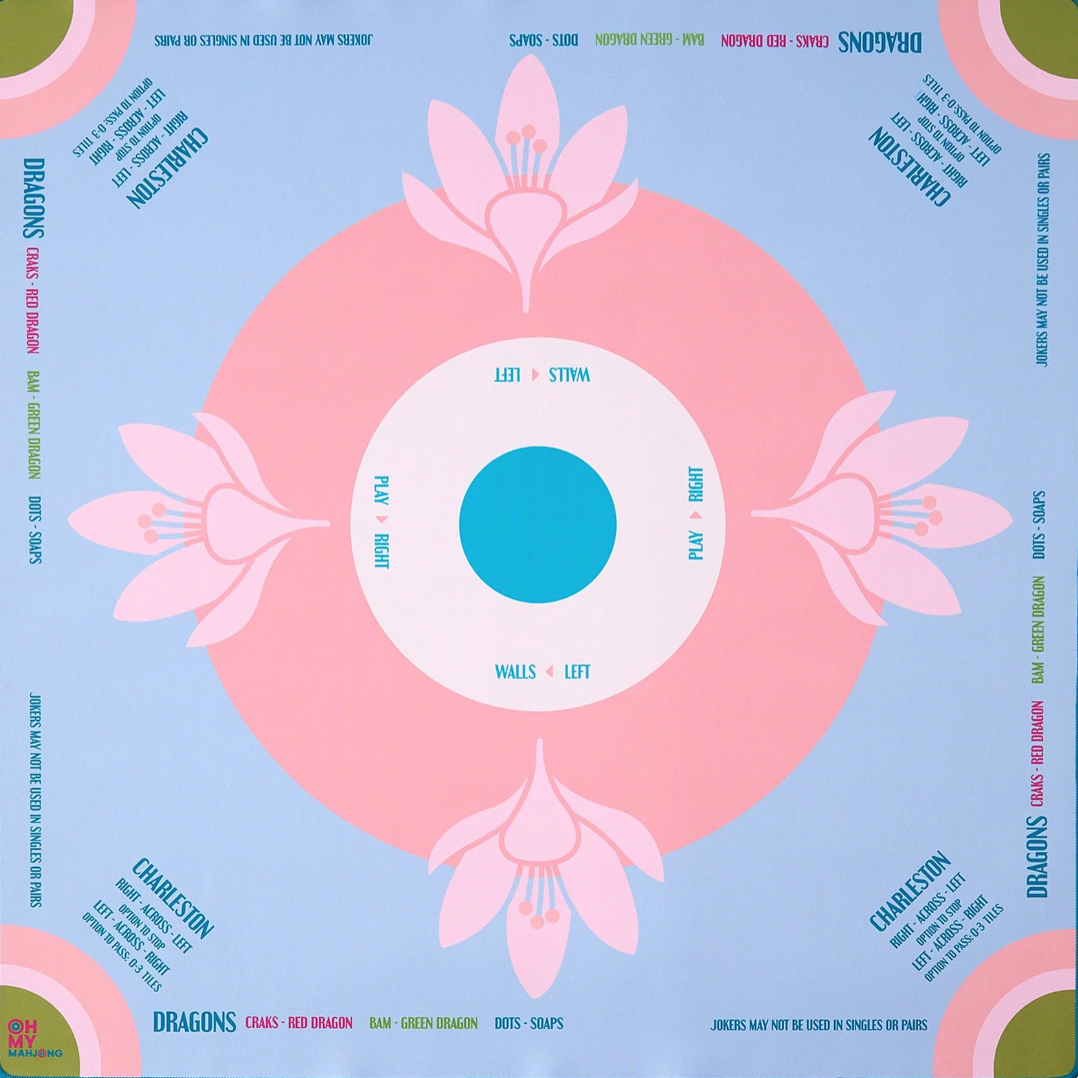 La Fete Mahjong Mat - Oh My Mahjong