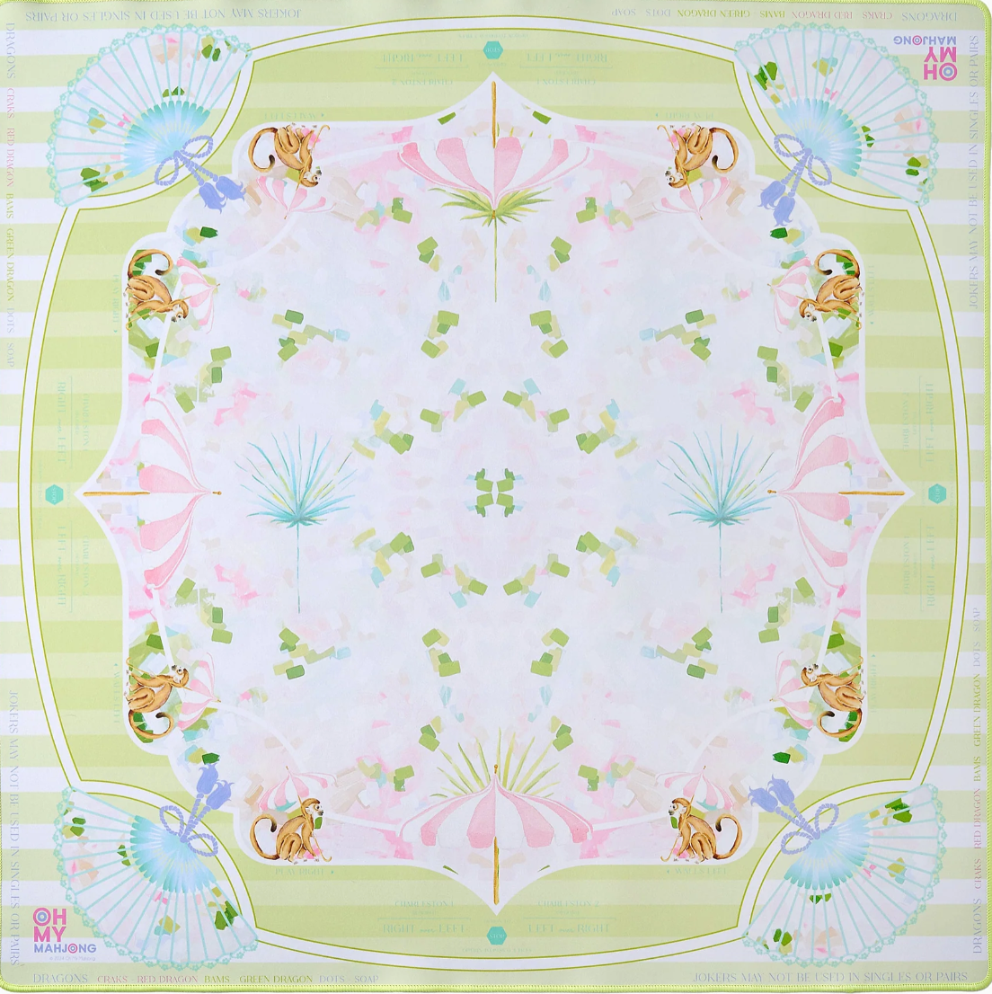 Capri Mahjong Mat - Oh My Mahjong