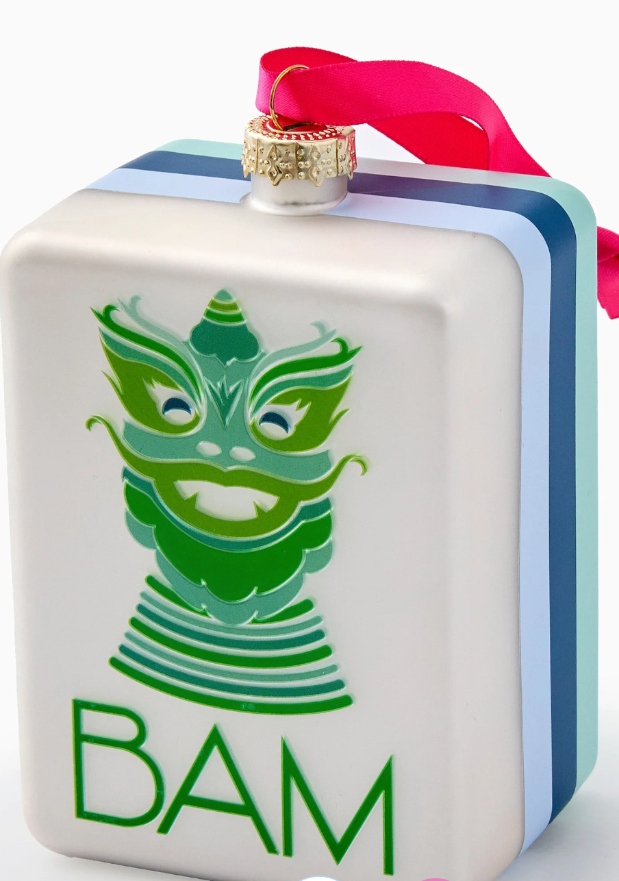 Mint Dragon Ornament