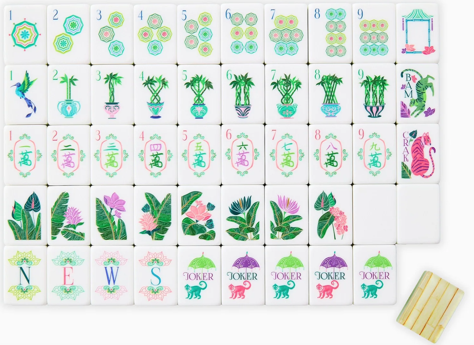 Palm Royale Tiles - Oh My Mahjong