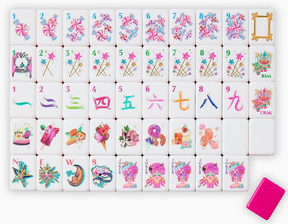 Glitterville Tiles - Oh My Mahjong