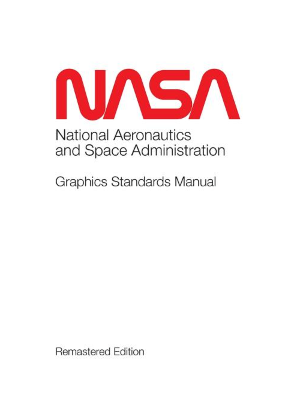 NASA Graphics Standards Manual