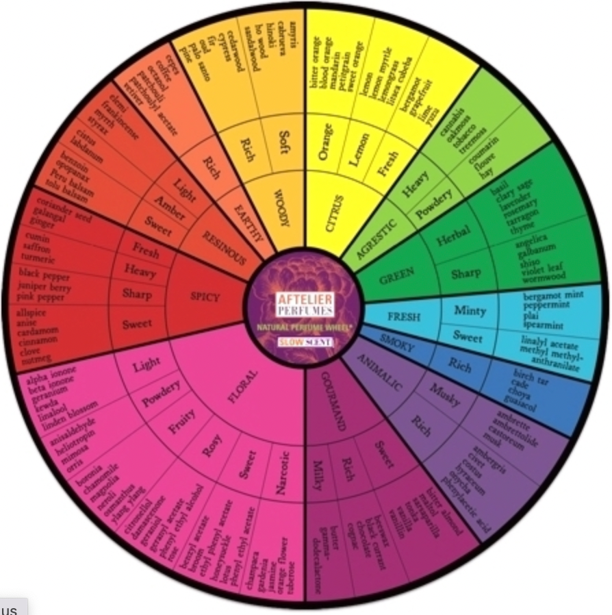 Aftelier Perfumes Wheel