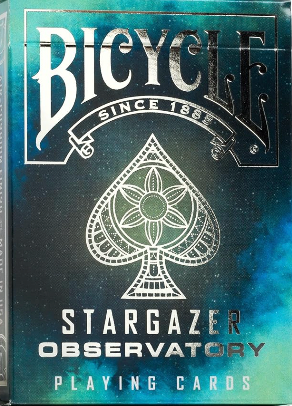 Bicycle Stargazer Observatory Playing Cards