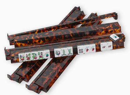 Tortoise Shell Rack &amp; Pusher Set - Oh My Mahjong