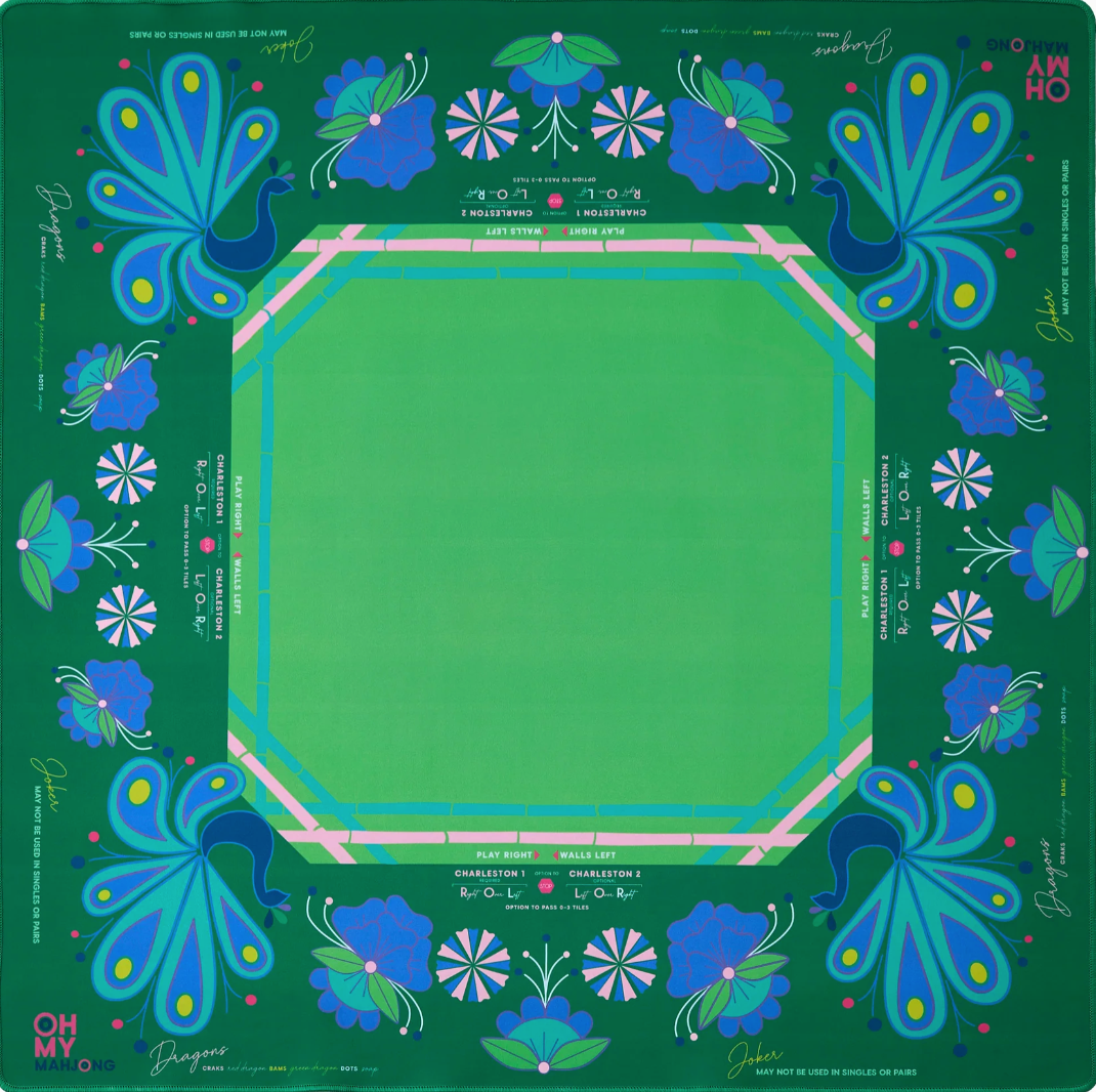 Birdie Mahjong Mat - Oh My Mahjong!