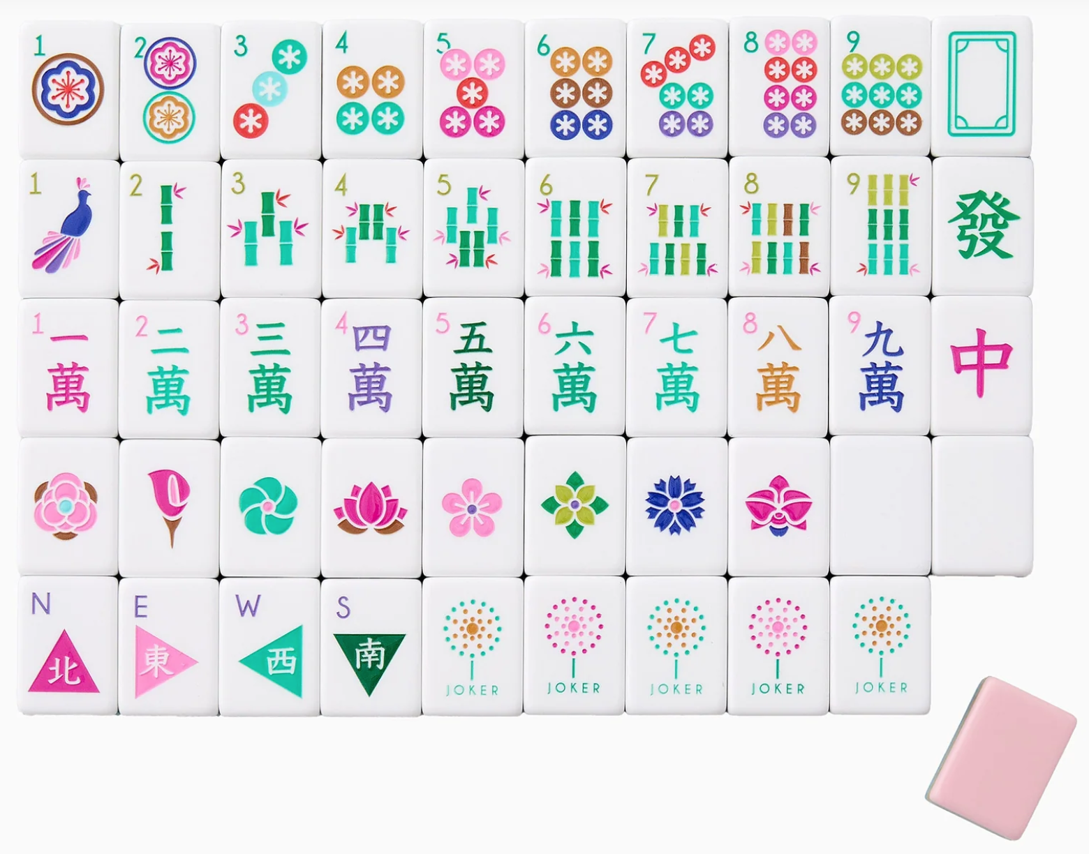 La Fete Mahjong Tiles - Oh My Mahjong