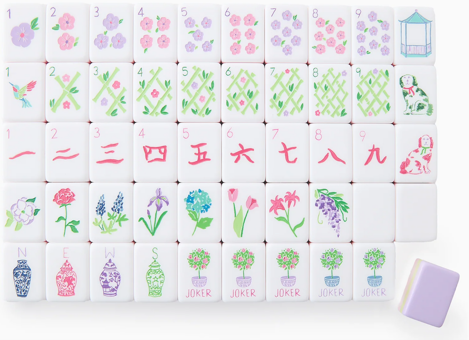 Taylor Mahjong Tiles - Oh My Mahjong
