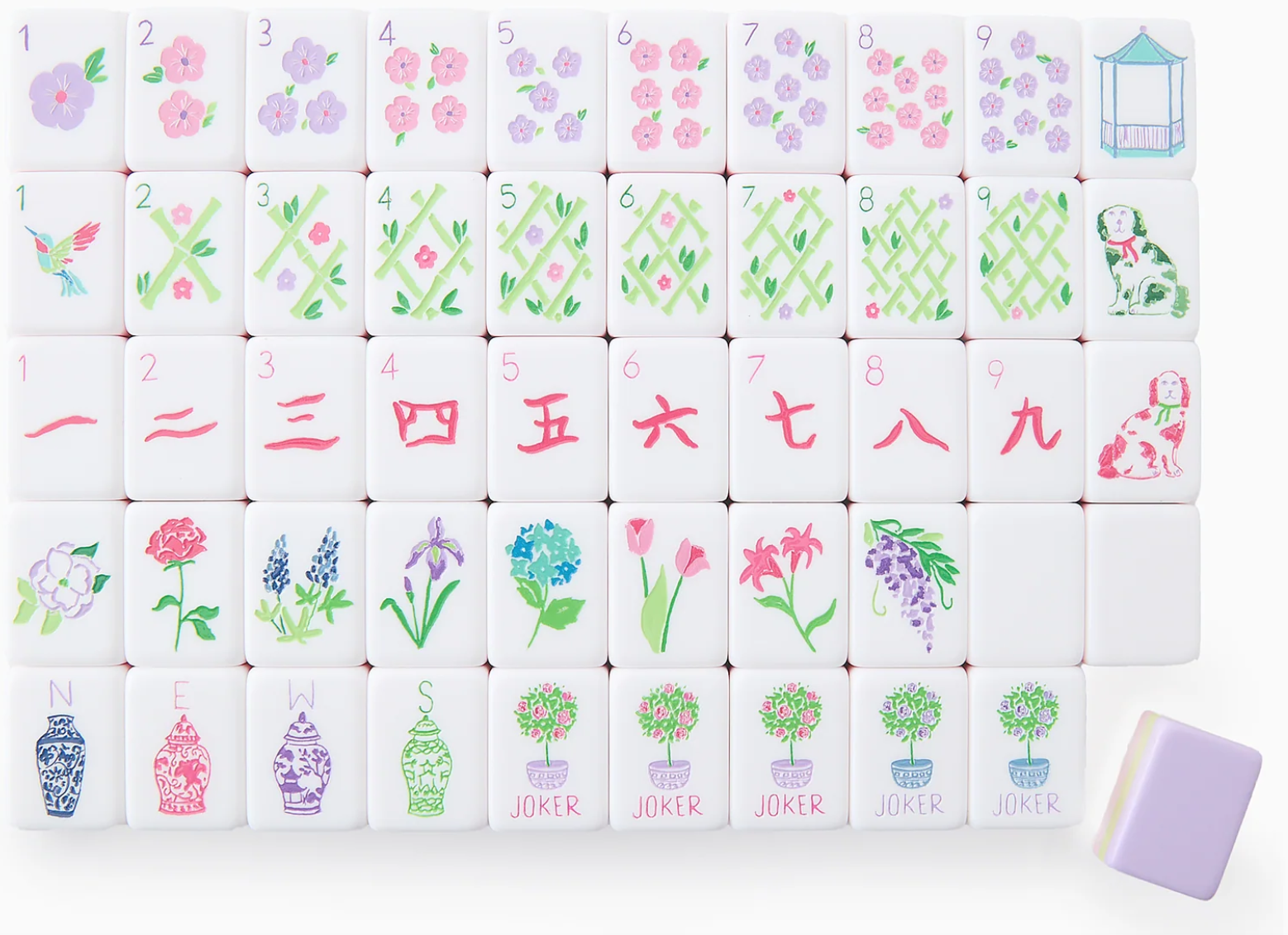 Taylor Mahjong Tiles - Oh My Mahjong