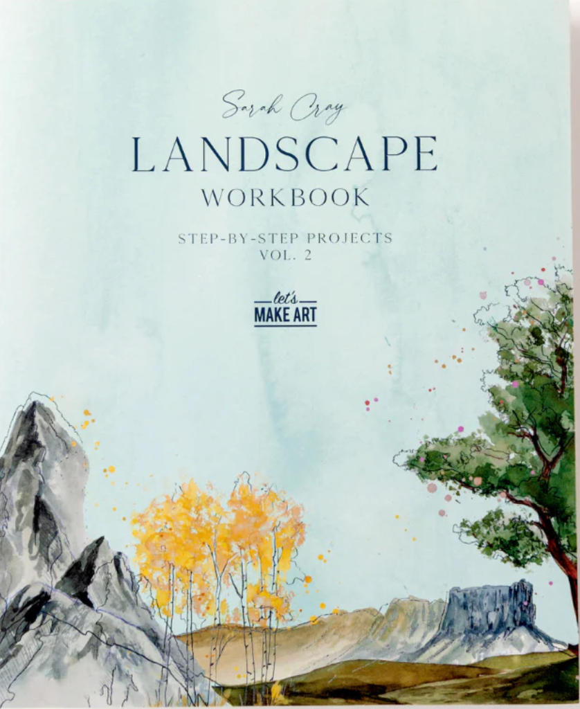 Watercolor Workbook &amp; Paints Bundle - Sarah Cray (Let&